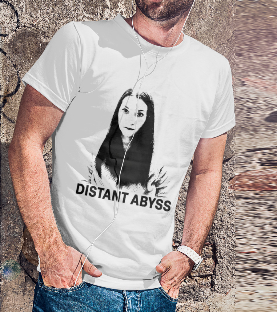 Distant Abyss Gothic Dark Aesthetic Minimalist T-Shirt