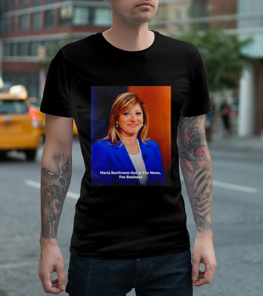 Maria Bartiromo Departure Fox Business News Media T-Shirt