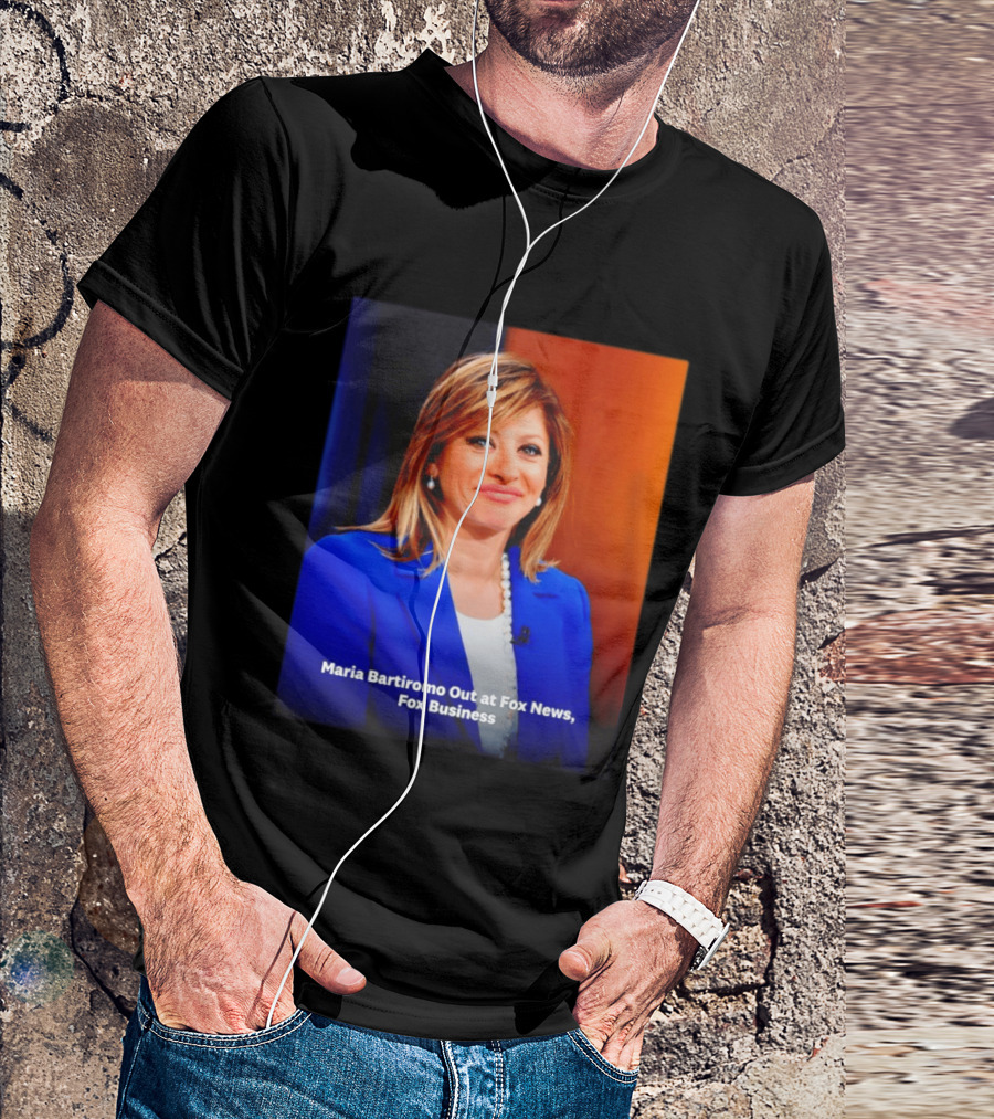 Maria Bartiromo Departure Fox Business News Media T-Shirt