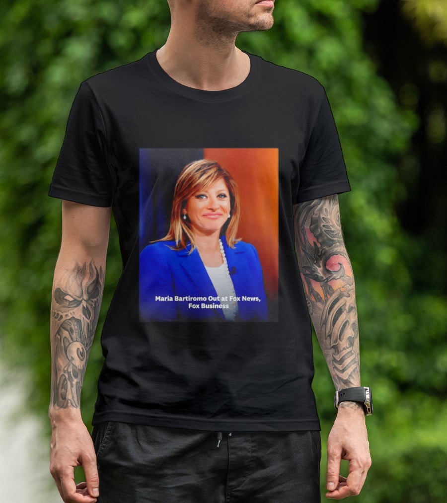 Maria Bartiromo Departure Fox Business News Media T-Shirt
