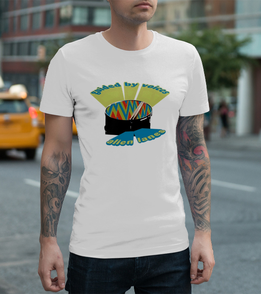 Guided By Voices Alien Lanes Drum Art TomTom T-Shirt