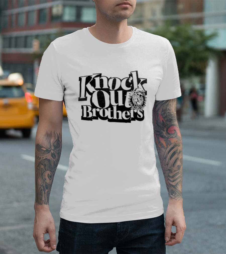 Knock Out Brothers Illustrated T-Shirt