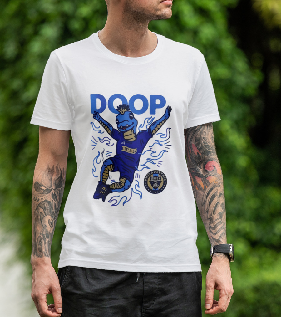 Philadelphia Union Phang Doop Celebration Bimbo Soccer T-Shirt