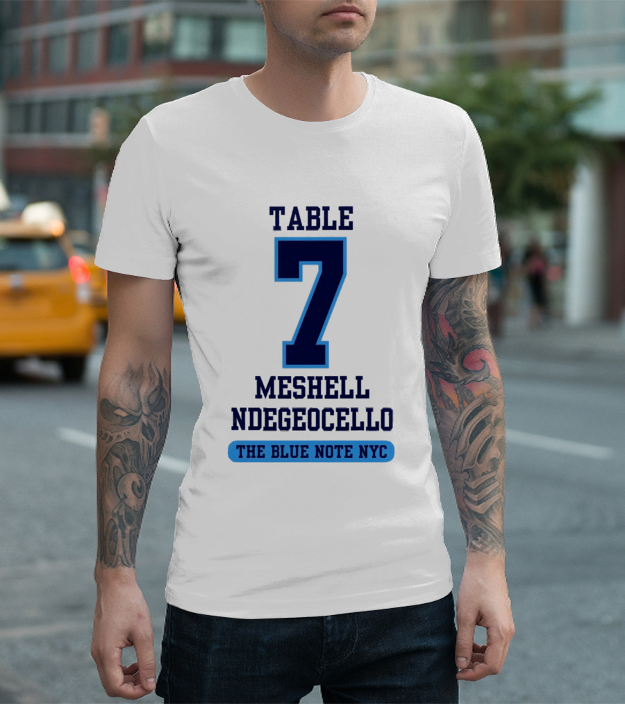 Table 7 Meshell Ndegeocello The Blue Note NYC T-Shirt