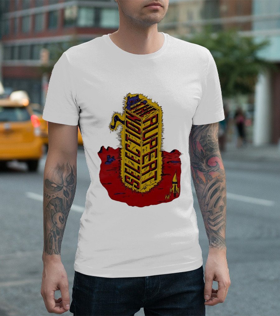 The Rupert Selection Cat Space Rocket Adventure T-Shirt