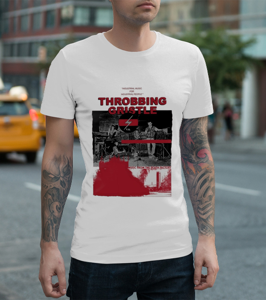 Throbbing Gristle T.G. Industrial Music From The Death Factory T-Shirt