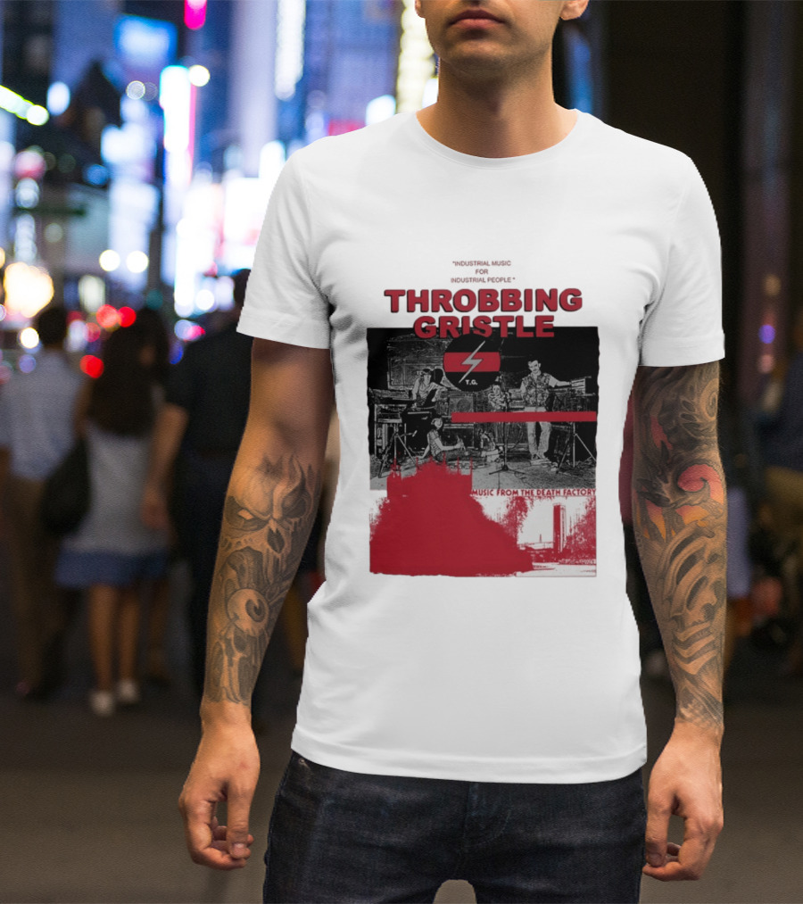 Throbbing Gristle T.G. Industrial Music From The Death Factory T-Shirt