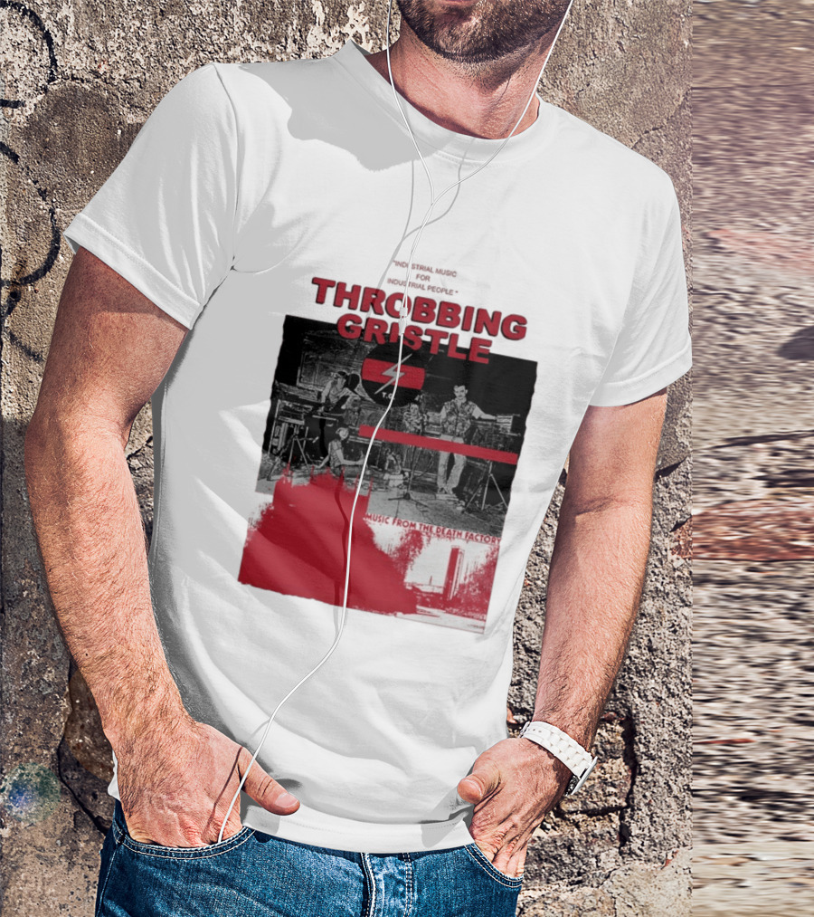 Throbbing Gristle T.G. Industrial Music From The Death Factory T-Shirt