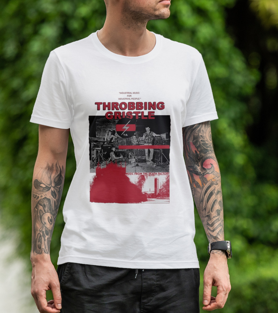 Throbbing Gristle T.G. Industrial Music From The Death Factory T-Shirt
