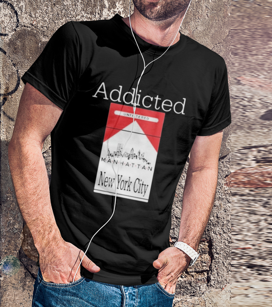 Addicted Unfiltered Manhattan New York City Pack T-Shirt