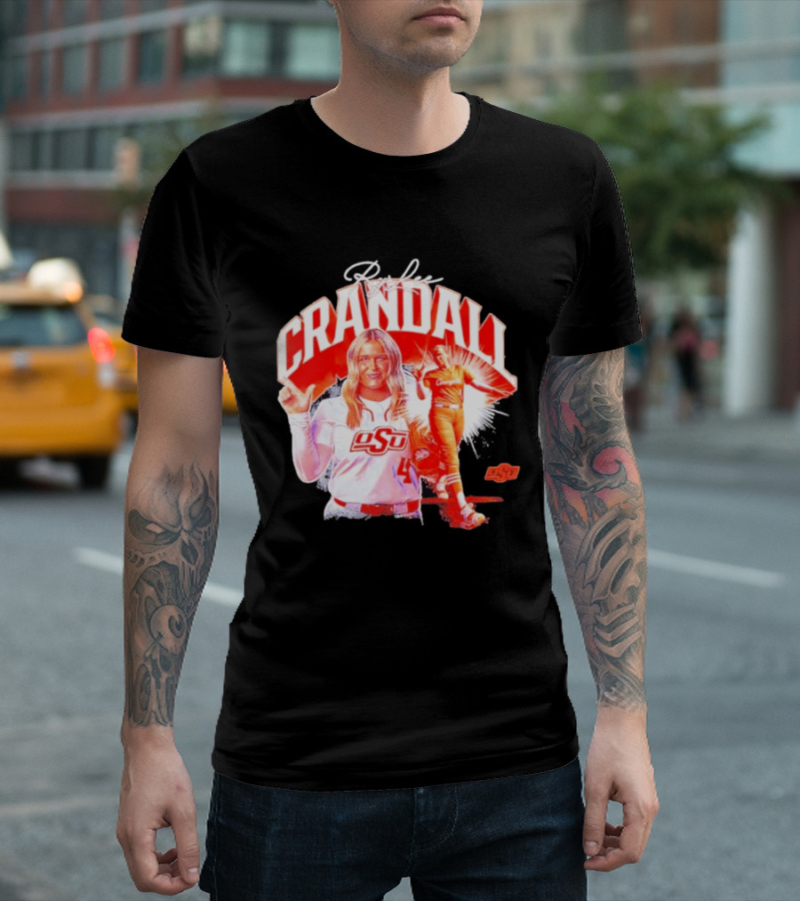 Rylee Crandall Oklahoma State Softball OSU Athlete T-Shirt