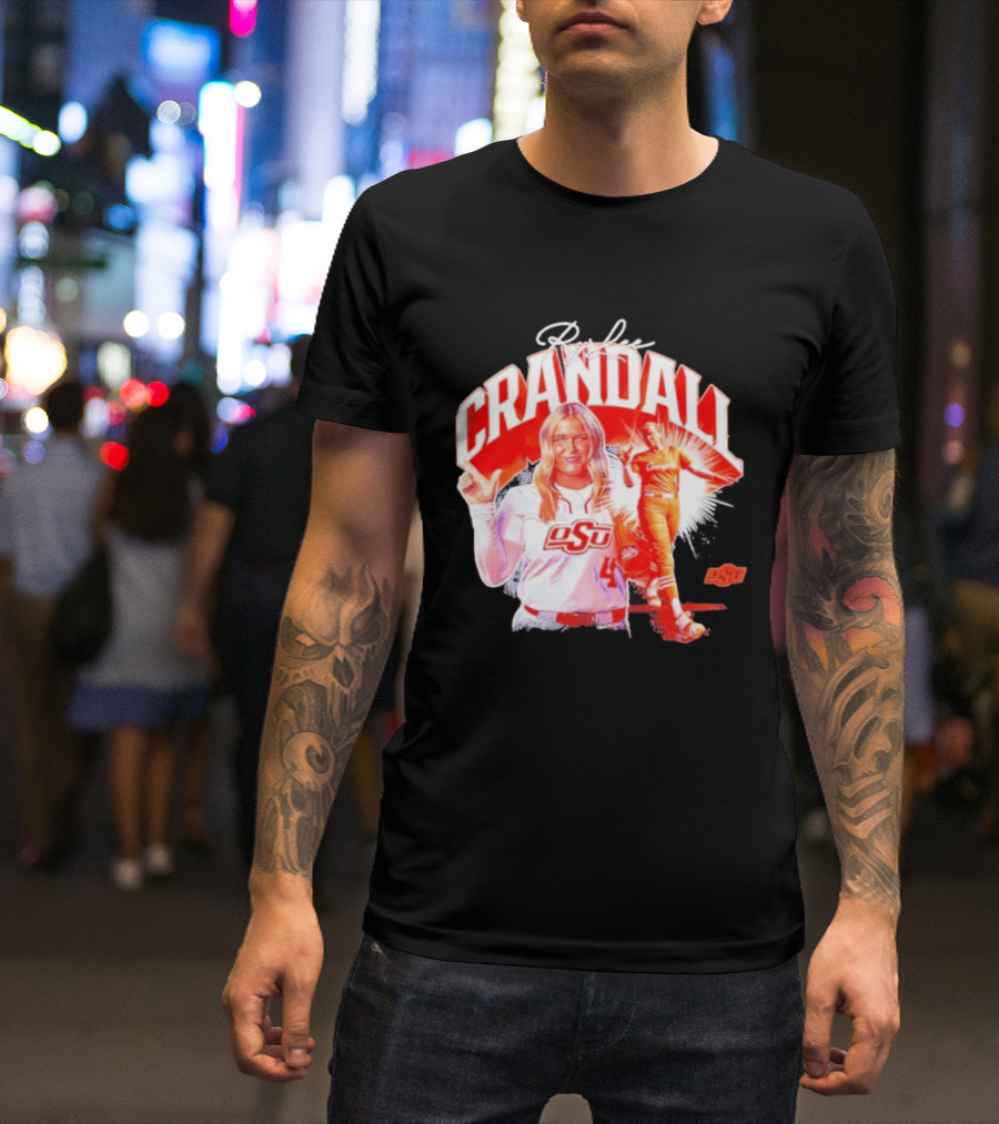 Rylee Crandall Oklahoma State Softball OSU Athlete T-Shirt