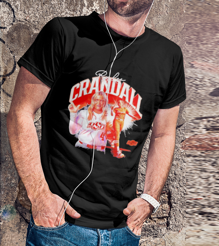 Rylee Crandall Oklahoma State Softball OSU Athlete T-Shirt