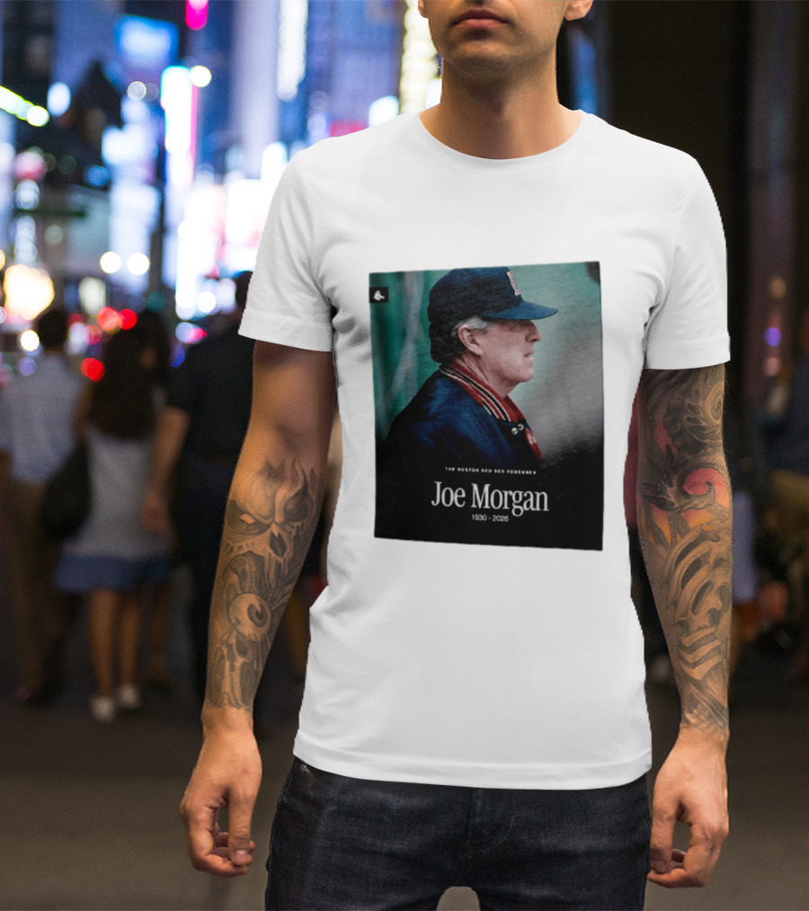 Boston Red Sox Honor Joe Morgan 1930 2026 MLB Memoriam T-Shirt