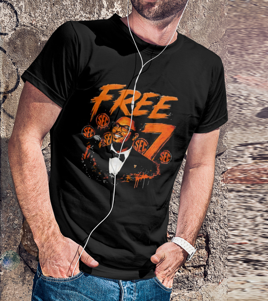 Tennessee Volunteers Arion Carter SEC Free 7 T-Shirt