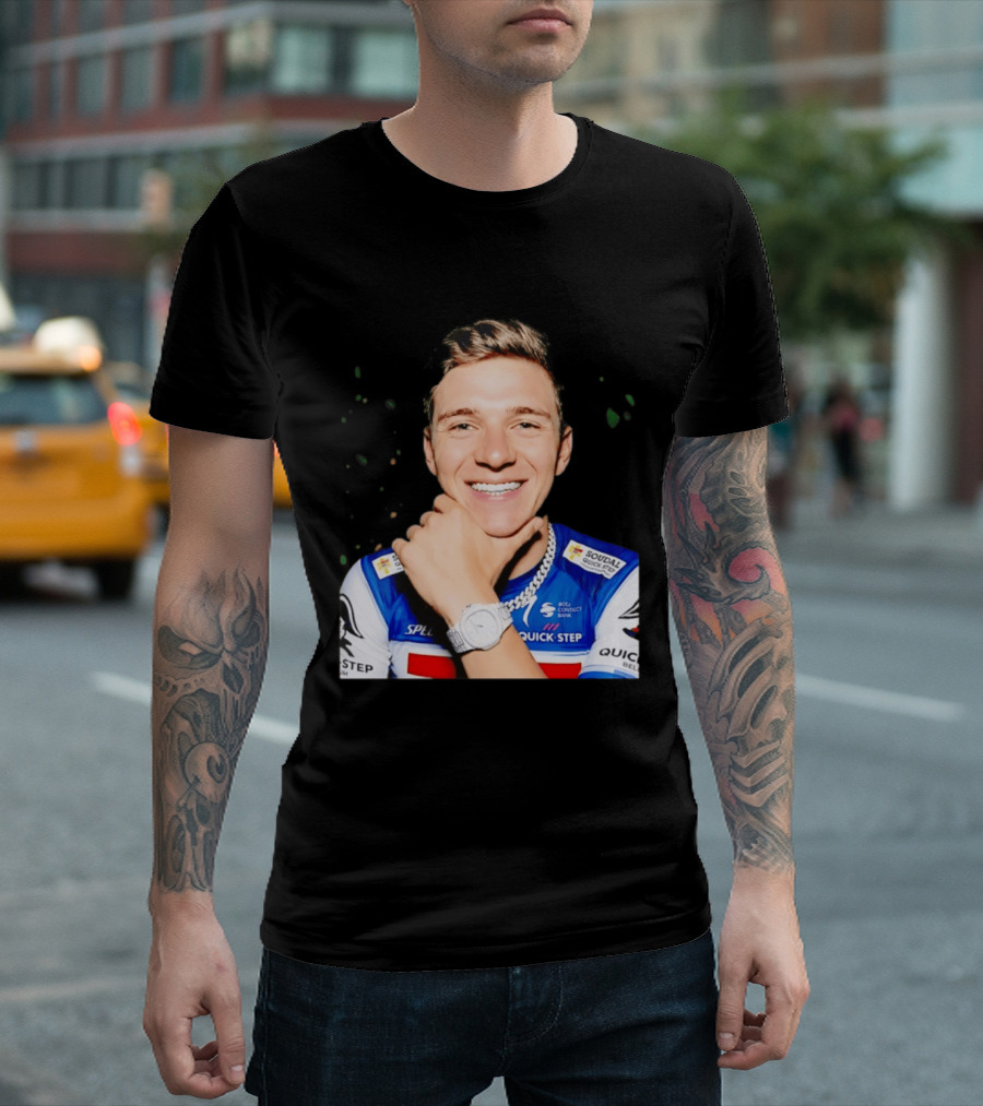 QUICK STEP Alpha Vinyl Remco Evenepoel Diamond Grillz And T-Shirt