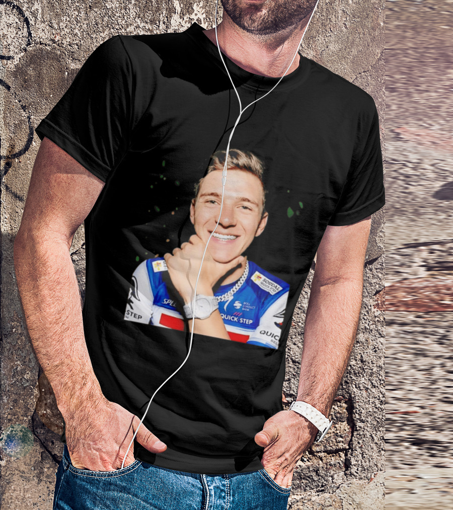 QUICK STEP Alpha Vinyl Remco Evenepoel Diamond Grillz And T-Shirt