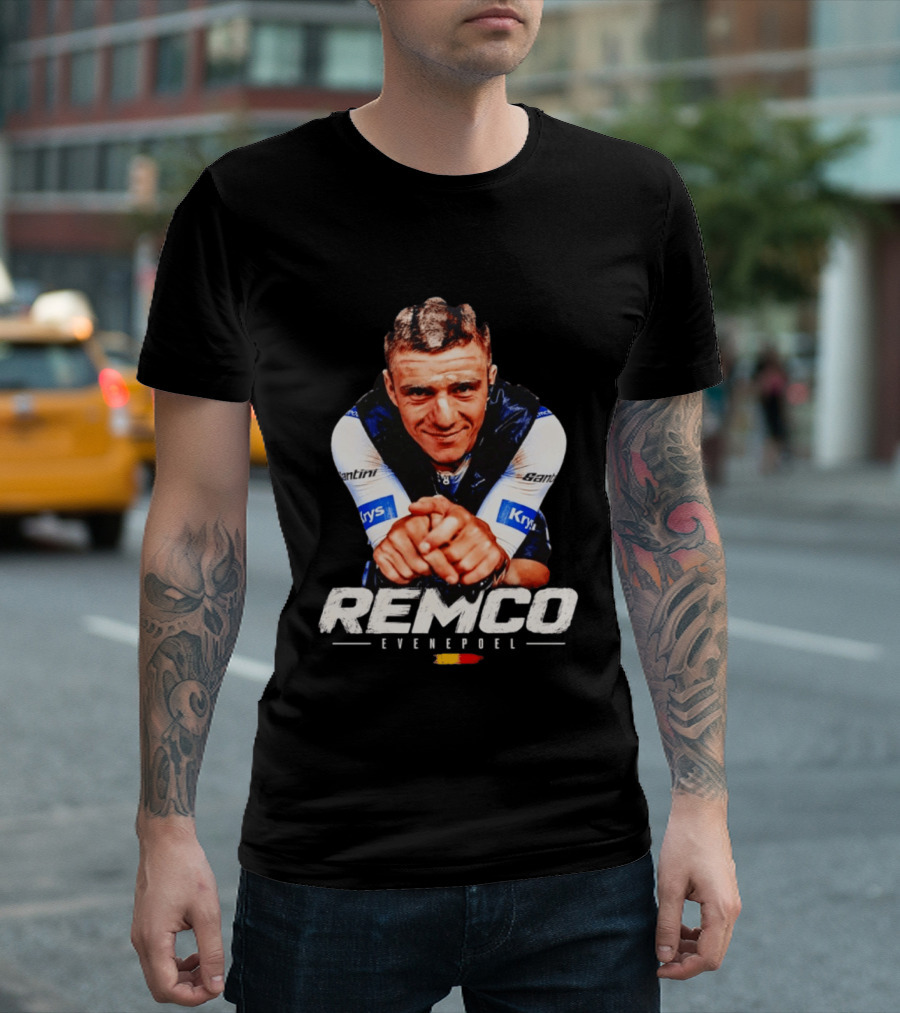 REMCO Evenepoel Belgium Cyclist Santini Krys T-Shirt