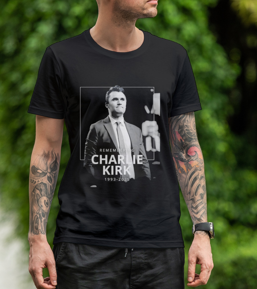 Remembering Charlie Kirk 1993 2025 T-Shirt