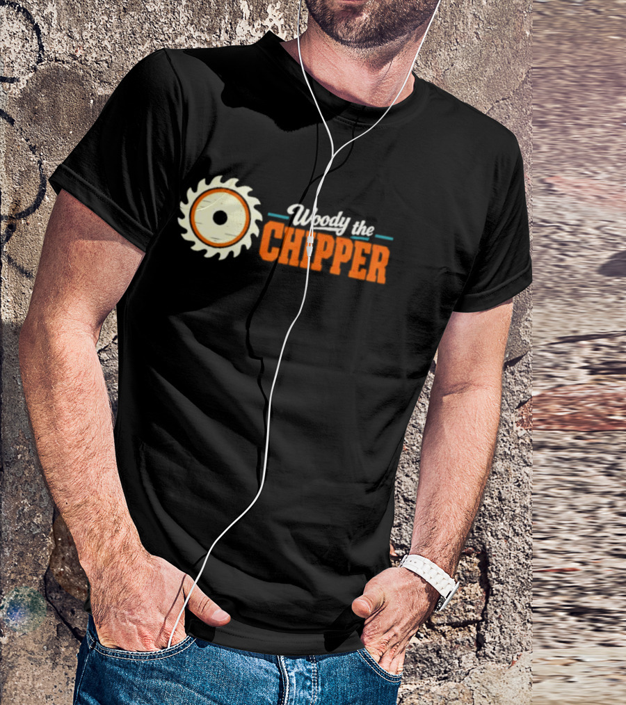 Woody The Chipper Saw Blade Circular T-Shirt