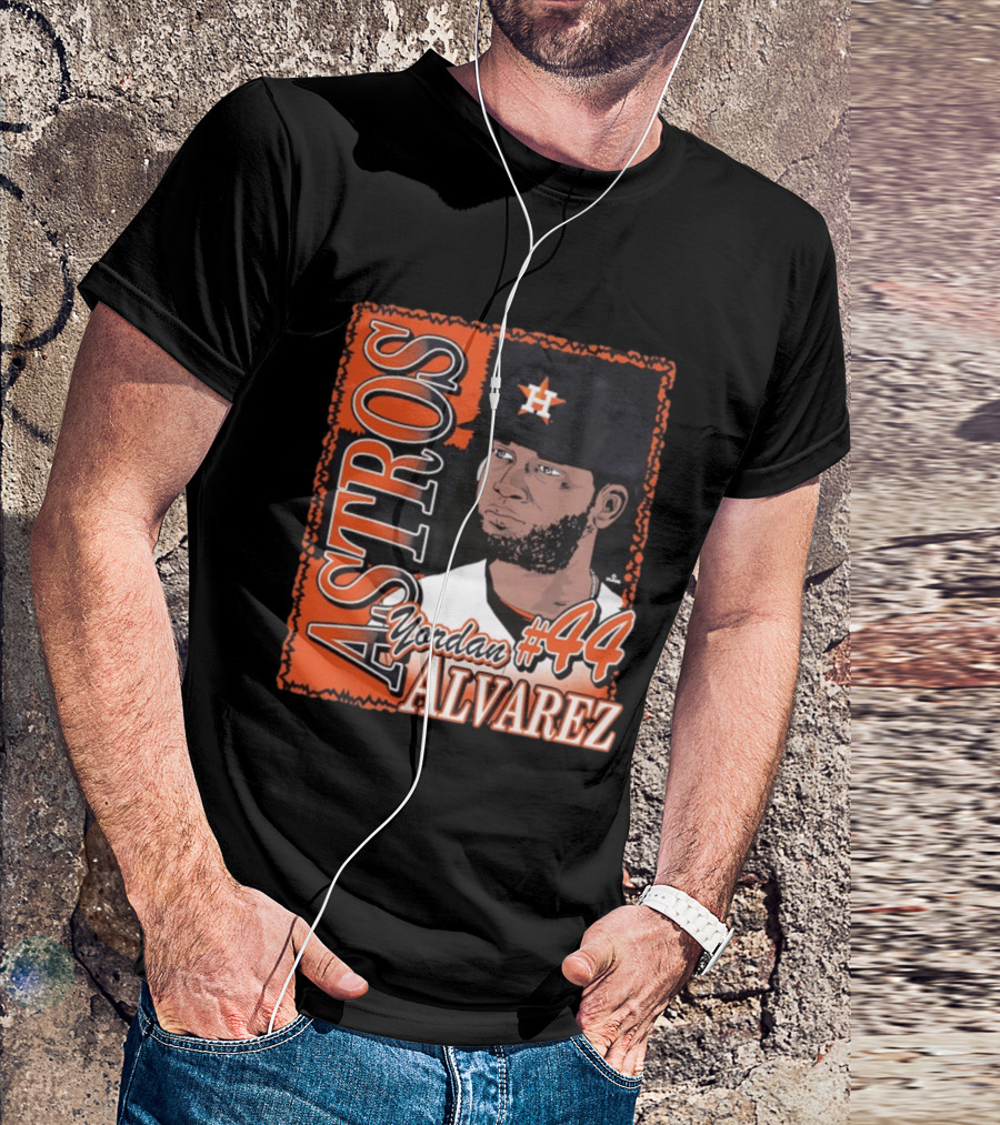 Astros Yordan Alvarez #44 Houston Baseball T-Shirt