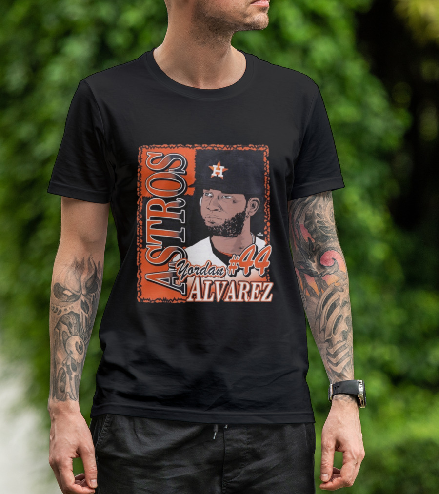 Astros Yordan Alvarez #44 Houston Baseball T-Shirt