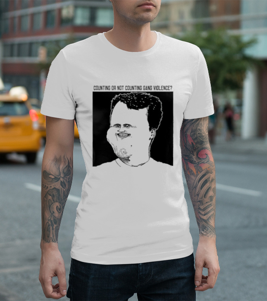 Charlie Kirk Counting Or Not Counting Gang Violence T-Shirt