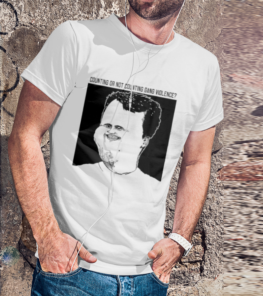 Charlie Kirk Counting Or Not Counting Gang Violence T-Shirt