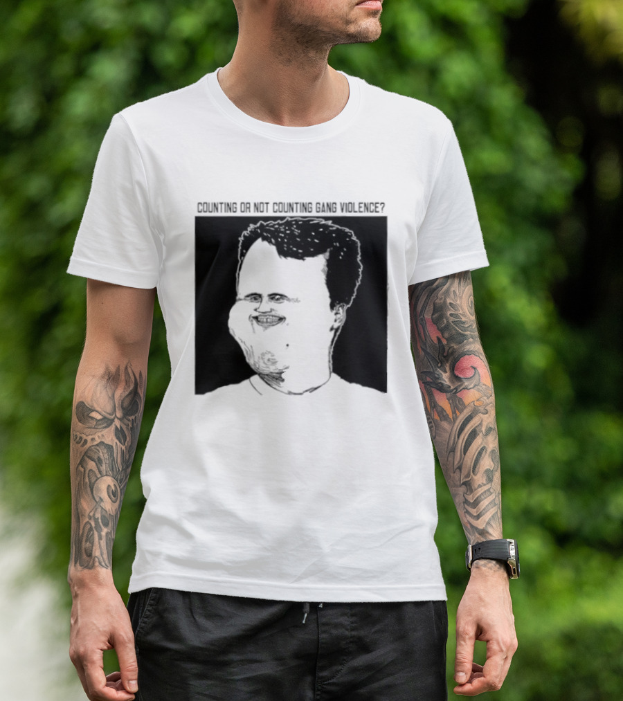 Charlie Kirk Counting Or Not Counting Gang Violence T-Shirt