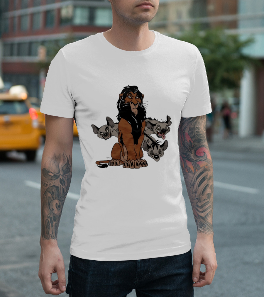 Lion King Scar And Hyenas Troupe T-Shirt