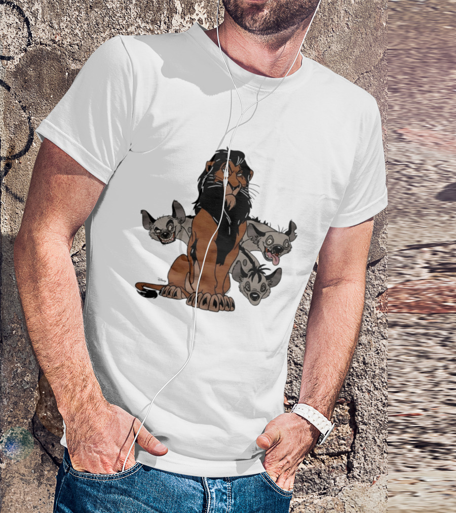 Lion King Scar And Hyenas Troupe T-Shirt
