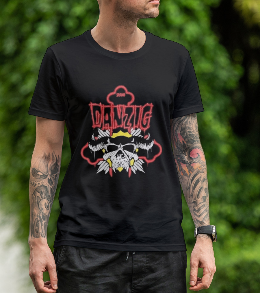 Danzig 2026 North America Tour Demon Skull T-Shirt