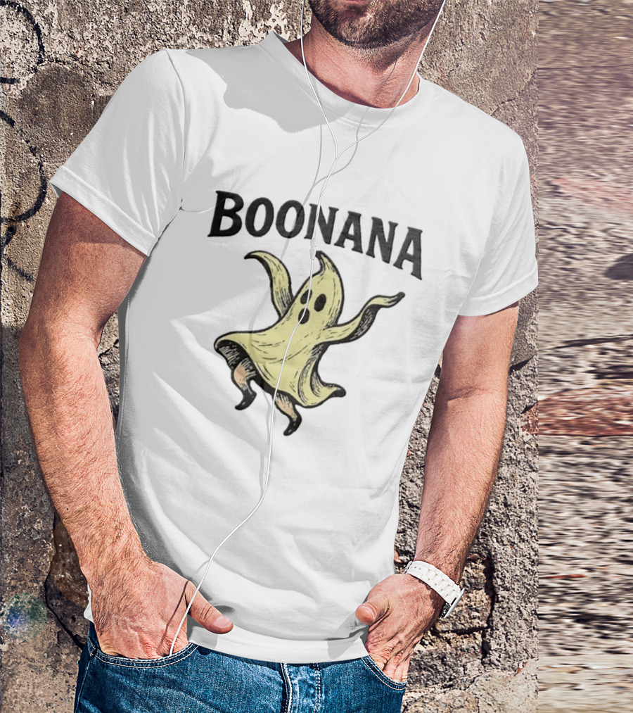 Boonana Ghost Dancing Banana Halloween Costume T-Shirt