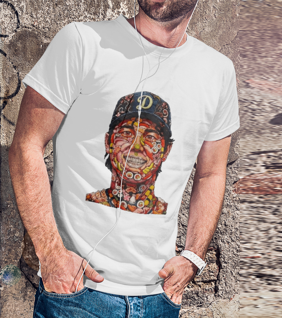 Dodgers Shohei Ohtani ZooCorp Foods Snacks T-Shirt