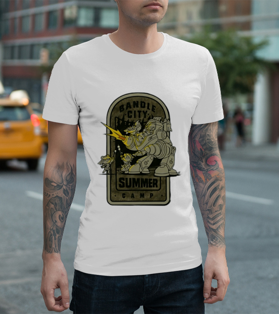Bandle City Summer Camp League Of Legends Character Battle Scene T-Shirt