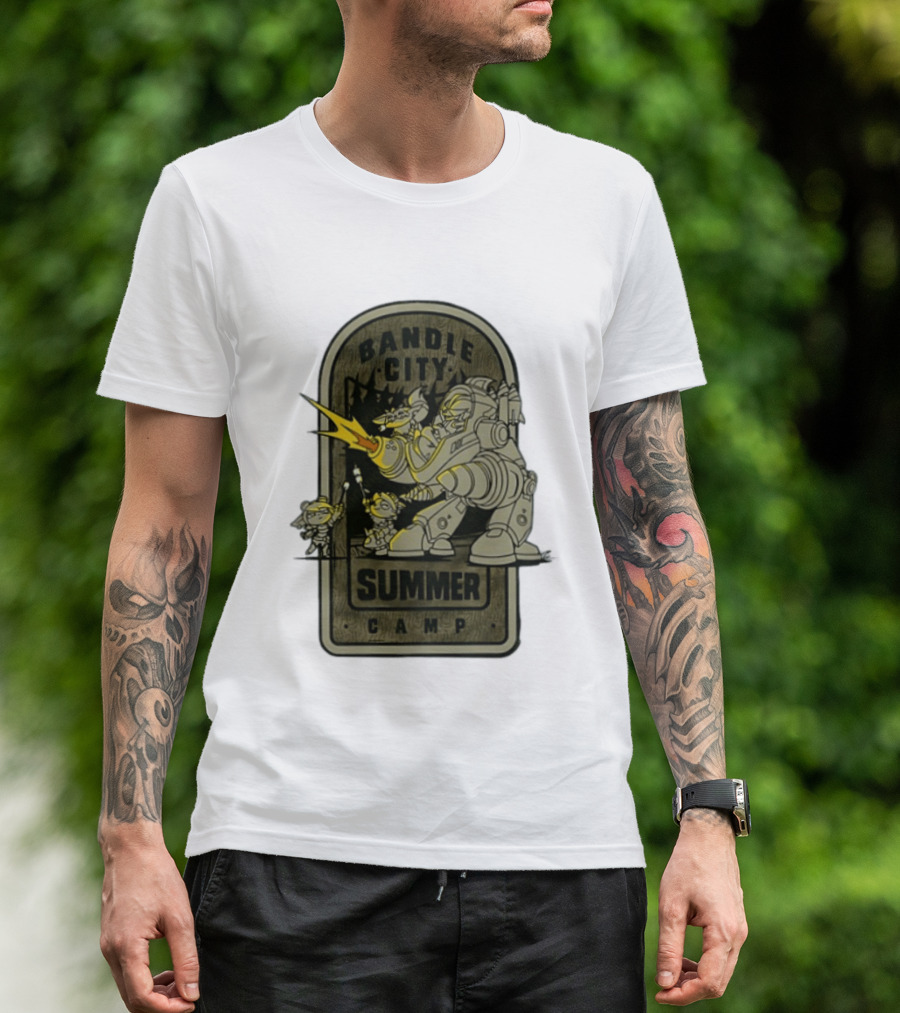 Bandle City Summer Camp League Of Legends Character Battle Scene T-Shirt