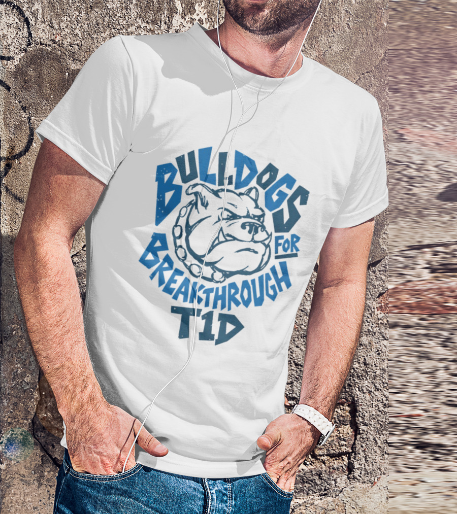 Bulldogs For Breakthrough T1D T-Shirt