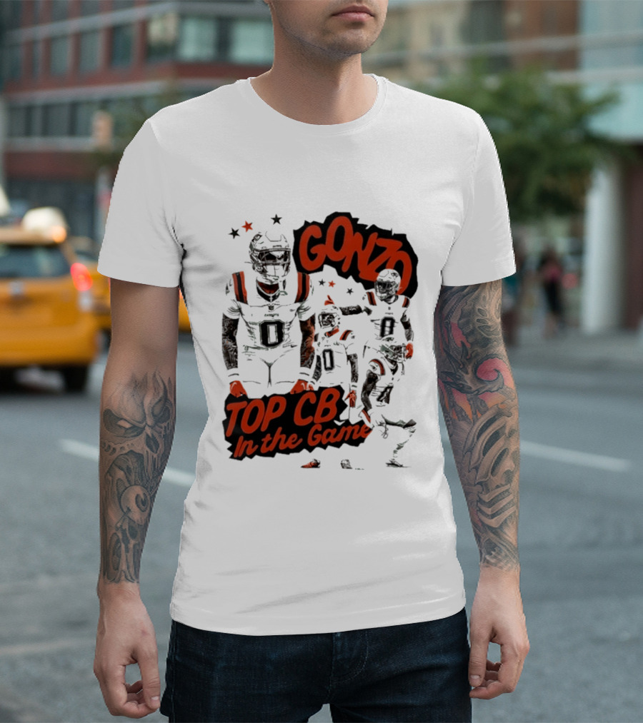 Gonzo Top CB In The Game New England Patriots T-Shirt