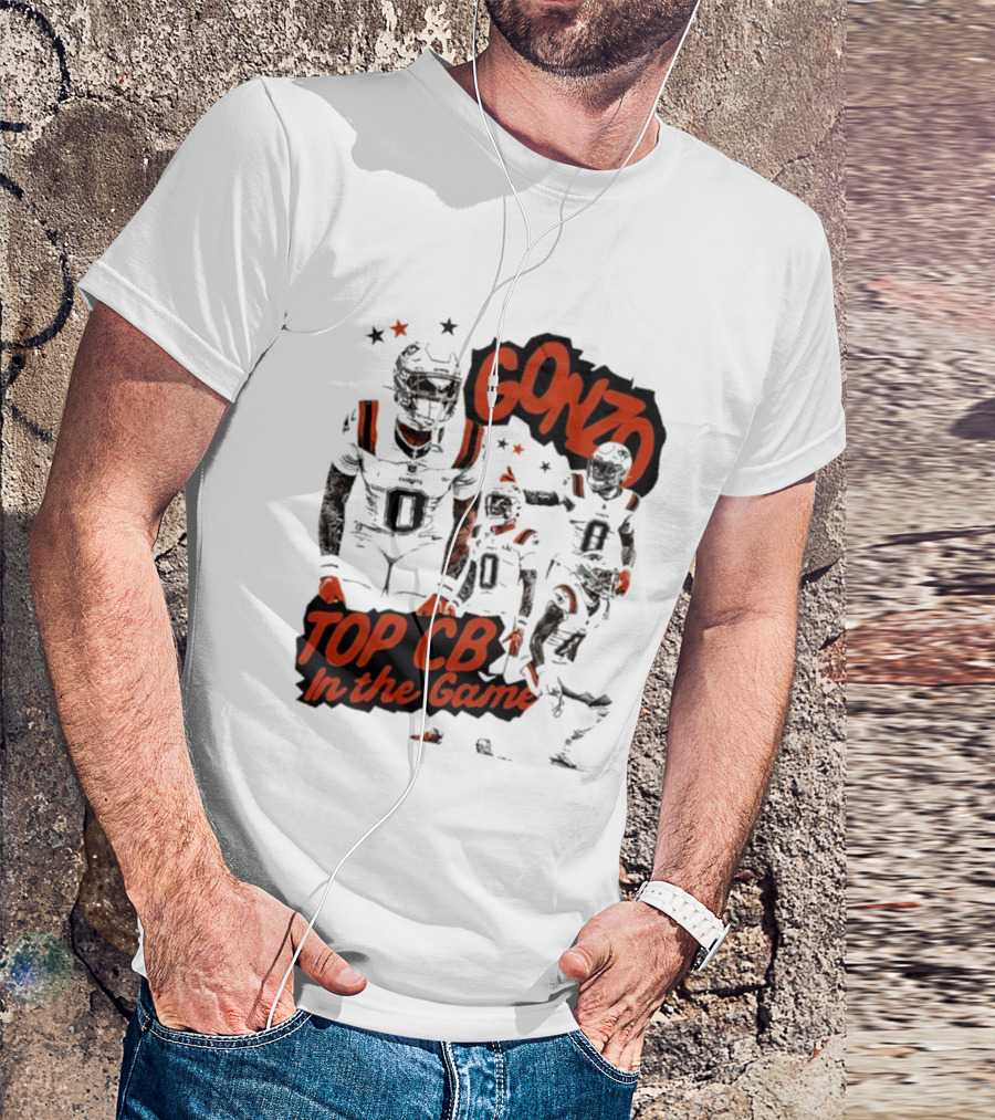Gonzo Top CB In The Game New England Patriots T-Shirt