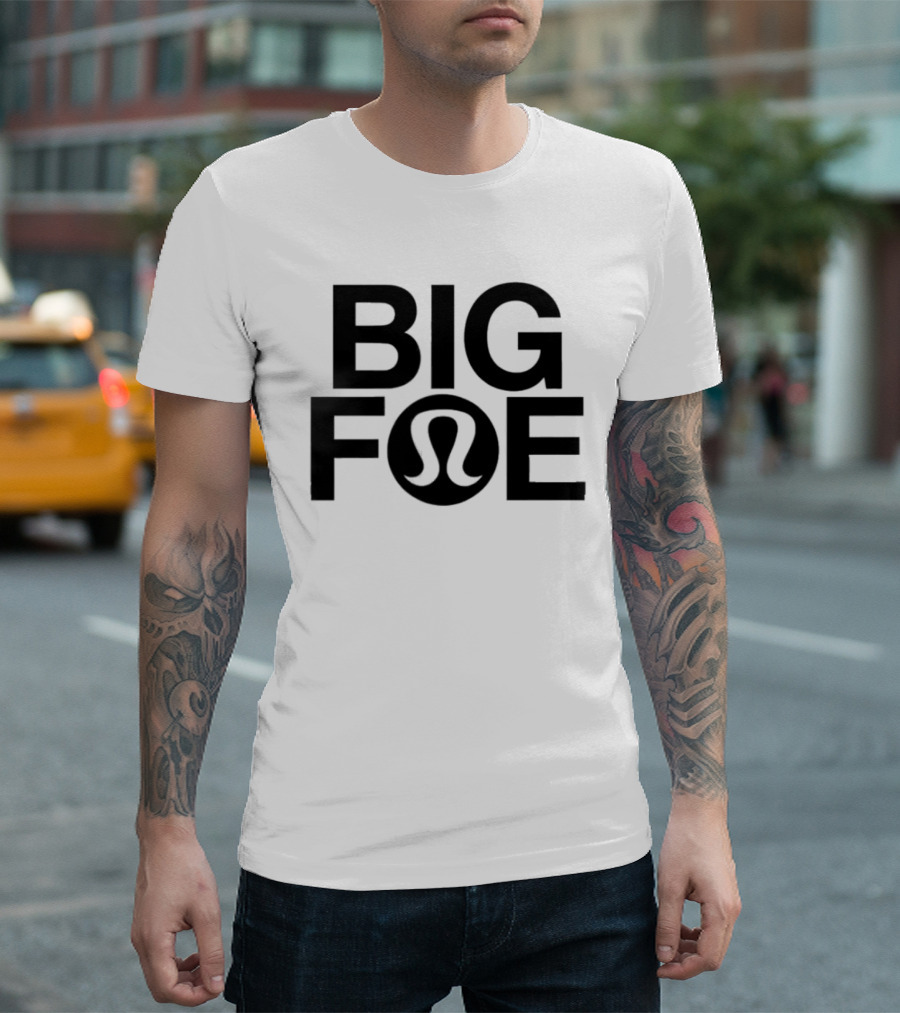 Frances Tiafoe BIG FOE Lululemon Collaboration Reprinted T-Shirt