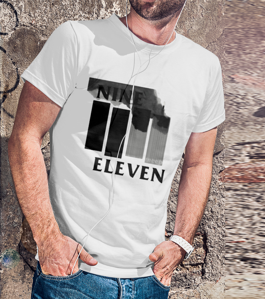 Nine Eleven Meep 9 11 Meme Dark Humor Towers Smoke T-Shirt