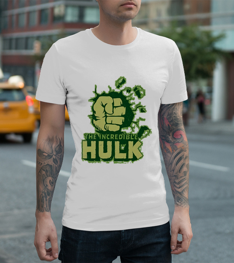 The Incredible Hulk Fist Smash Tunicart T-Shirt