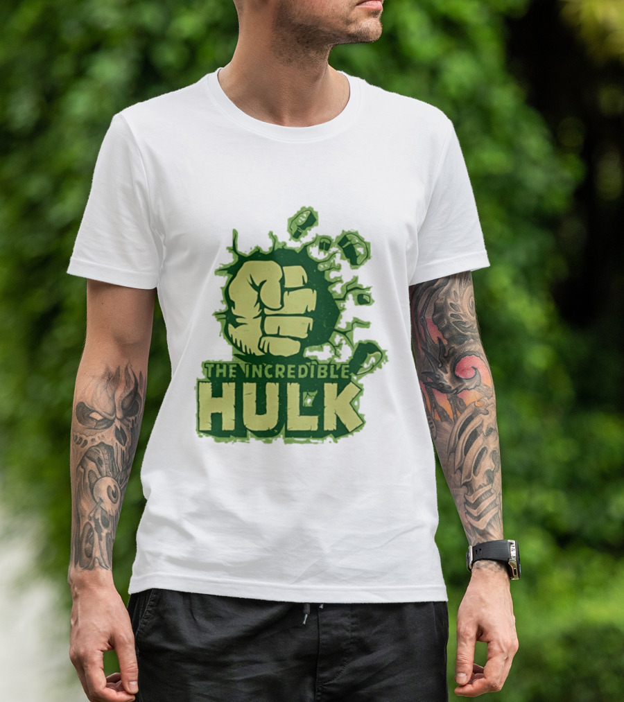 The Incredible Hulk Fist Smash Tunicart T-Shirt
