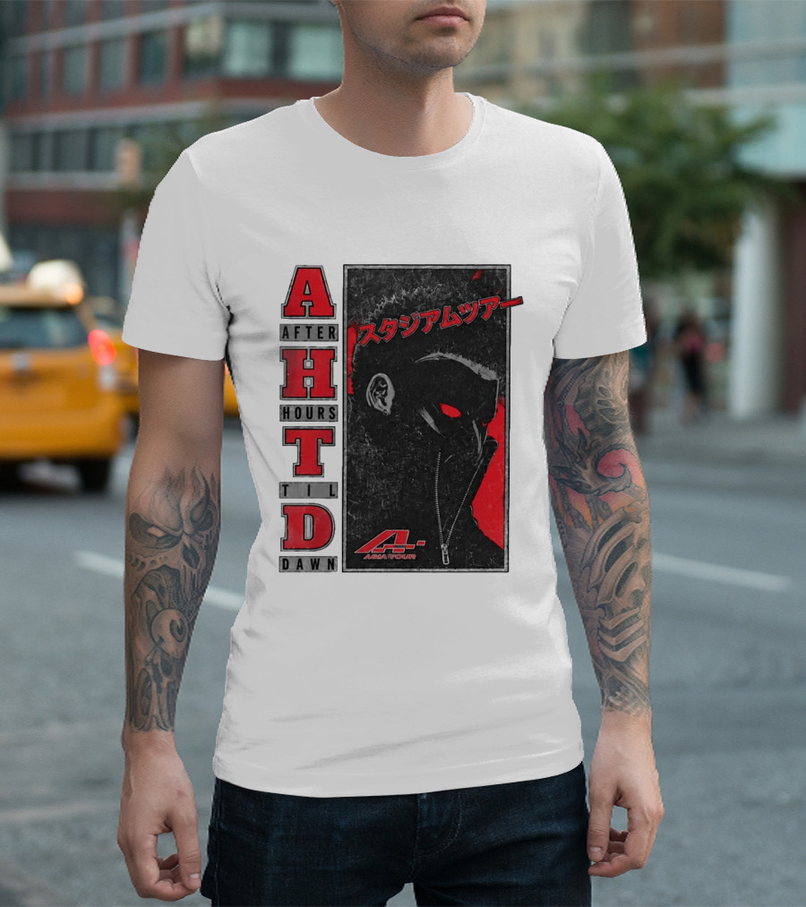 The Weeknd After Hours Til Dawn 2026 Asia Tour Tokyo Japan Pop Up Anime A Asia Tour T-Shirt