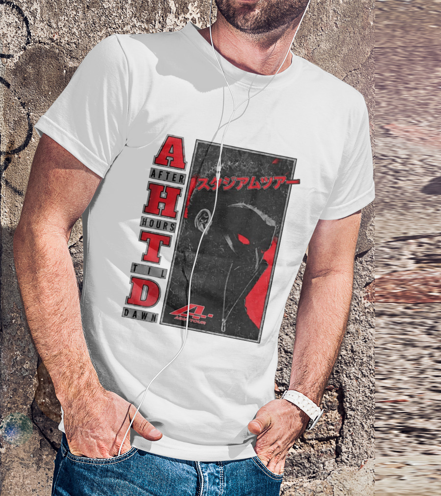 The Weeknd After Hours Til Dawn 2026 Asia Tour Tokyo Japan Pop Up Anime A Asia Tour T-Shirt