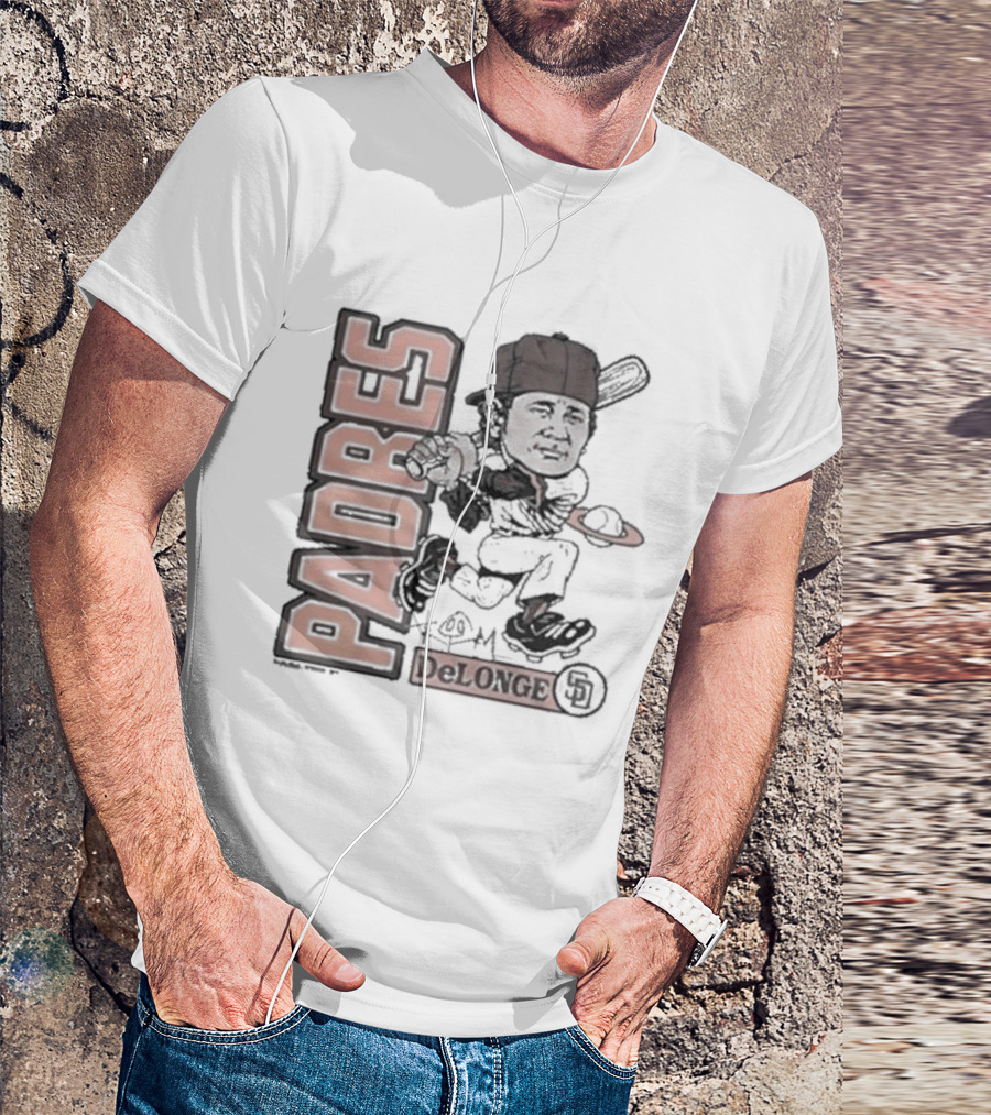 Tts Padres Homage Tom All Star Delonge Baseball Fan T-Shirt