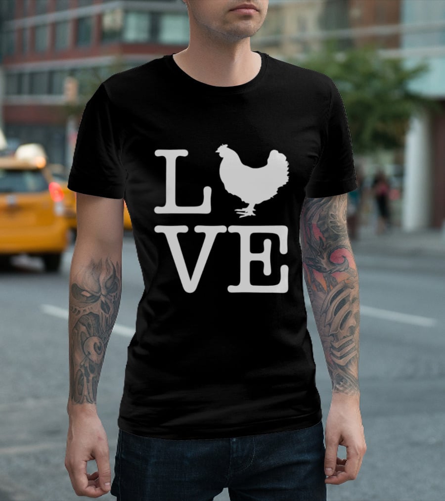 Dallas Cowboys Hunter Luepke Chicken Love T-Shirt