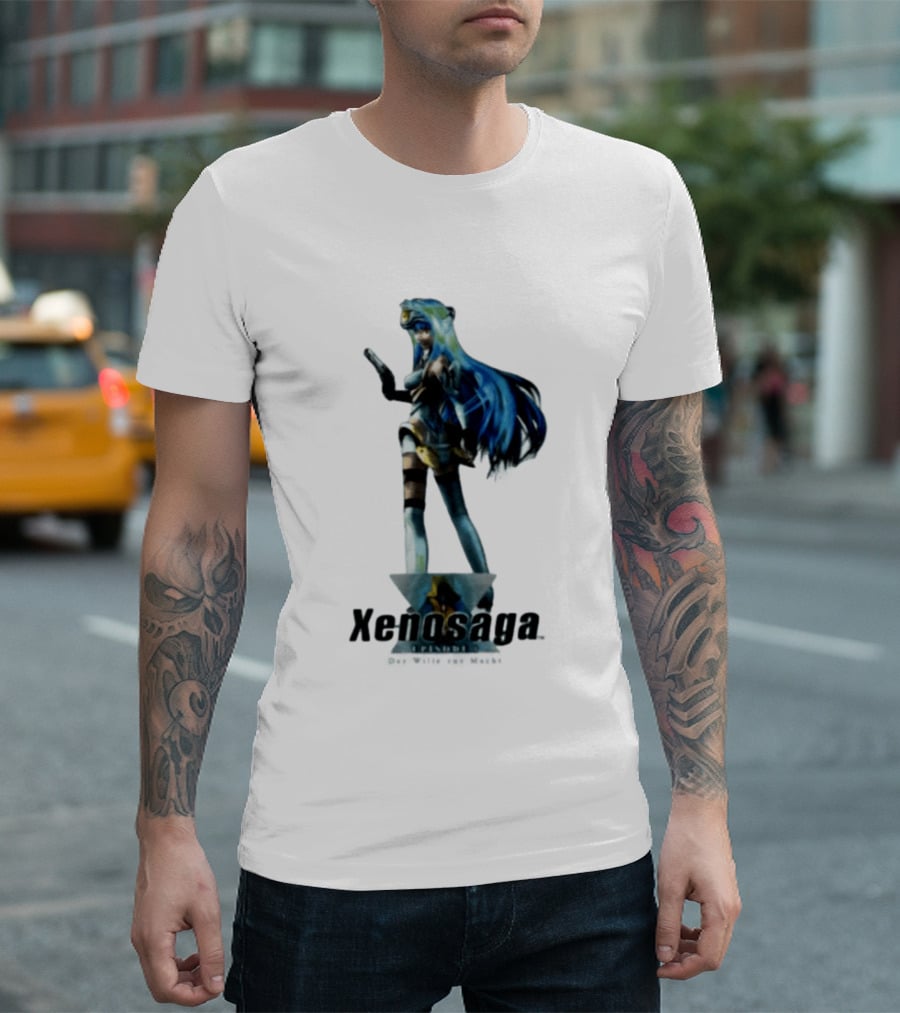 Xenosaga Episode I Der Wille Zur Macht Anime Character Figure T-Shirt