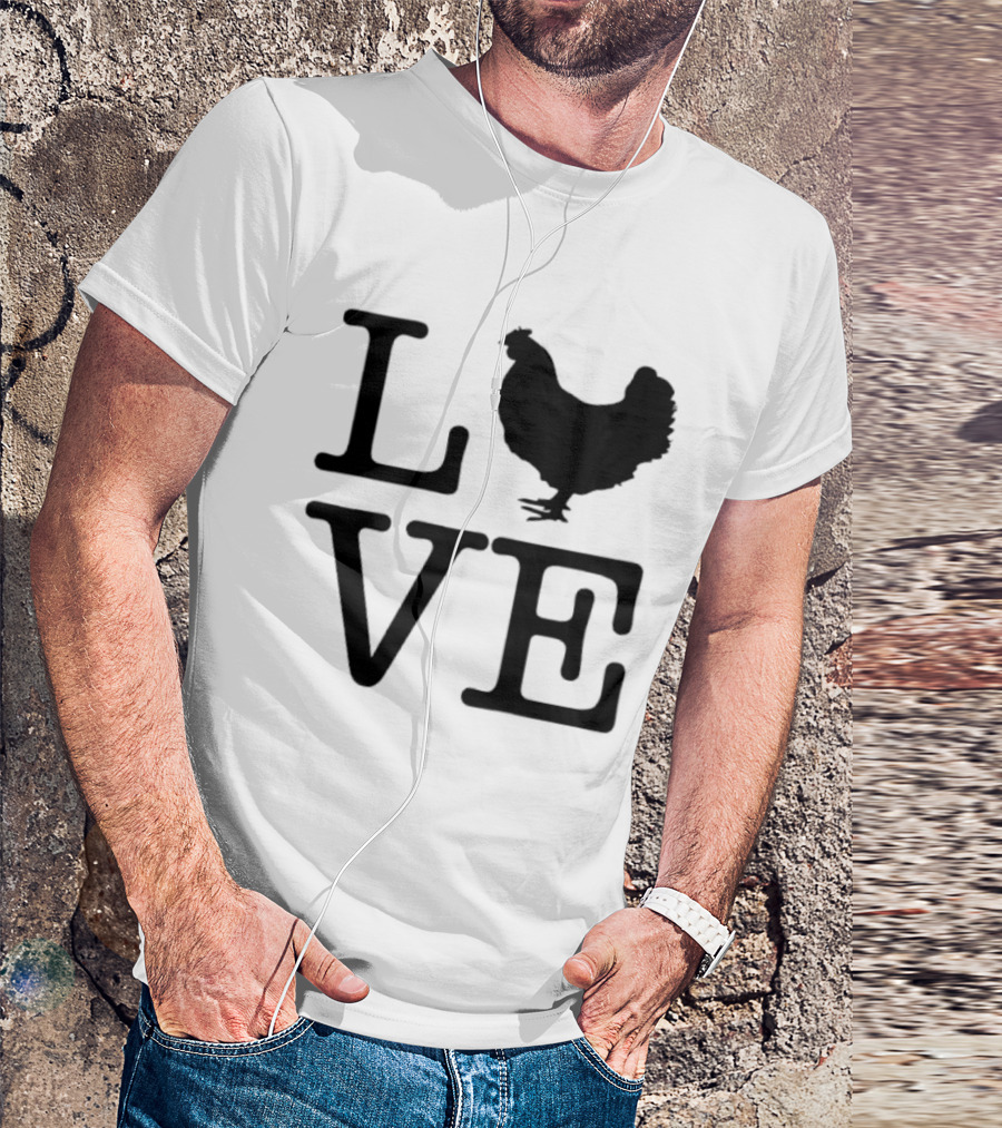 Dallas Cowboys Hunter Luepke Love Chicken LVE T-Shirt
