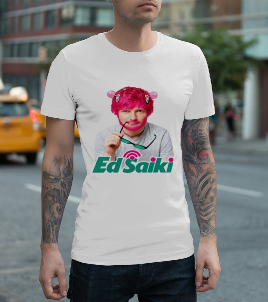 Ed Saiki Disastrous Life Anime Ed Sheeran T-Shirt